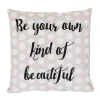 Bloomingville Kissen Phrase aus Baumwolle