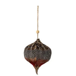 Bloomingville Ornament Kemuel aus bunten Federn