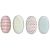 Bloomingville Patrizia Teller, Oval, 4er