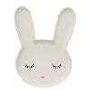 Bloomingville Teller Smilla Hase aus Steingut