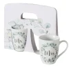 Boltze Becher Eukana Mr und Mrs, 2-teilig