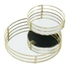 Boltze 2er Set Dekotablett Sino