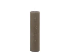 Chic Antique Adventskerze mit Druck 1-4