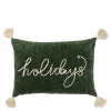 Chic Antique Aix Kissenbezug mit Quasten Holidays