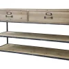 Chic Antique Anrichtetisch mit 2 Schubladen und 2 Fächern
