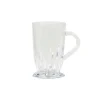 Chic Antique Becher mit Henkel aus Glas