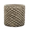 Chic Antique Corte Übertopf mit Zopfmuster