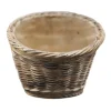 Chic Antique Corte Übertopf mit Flechtmuster