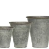 Chic Antique Eisen Blumentöpfe im Set