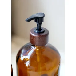 Chic Antique Flasche Spender mit Pumpe Shampoo Aufschrift