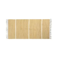 Chic Antique Flickenteppich mit Streifen