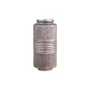 Chic Antique Hohe Vase aus Glas mit Muster