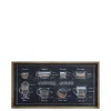 Chic Antique Küchen Bild mit Kaffee Motiv und Naturrahmen