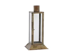 Chic Antique Kerzenständer Laterne für Mini Stabkerzen
