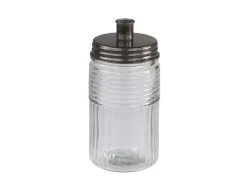 Chic Antique Kerzenständer mit Glasbehälter