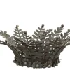 Chic Antique Kerzentablett mit Blättern