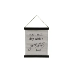 Chic Antique Kleine Leinwand mit Text zum Aufhängen