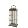Chic Antique Laterne mir Eisengitter