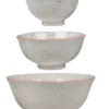 Chic Antique Latteschüssel mit Muster 3er Set