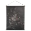 Chic Antique Leinwandbild mit Blumendruck zum Aufhängen