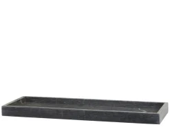 Chic Antique Morlaix Tablett aus Marmor rechteckig