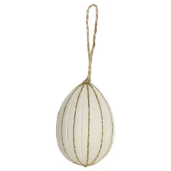 Chic Antique Osterei mit Glitzer