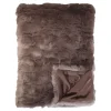 Chic Antique Plaid aus Pelzimitat