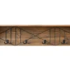 Chic Antique Regalbrett mit 4 Haken