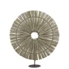 Chic Antique Rundes Dekor auf Fuß
