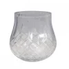Chic Antique Rundlicher Teelichthalter mit Schliff