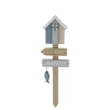 Chic Antique Schild To the Beach