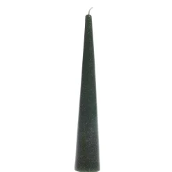 Chic Antique Stumpenkerze Kegel mit Glitzer