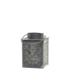 Chic Antique Teelichthalter Laterne mit Muster