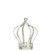 Chic Antique Teelichthalter Krone Eisen