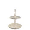 Chic Antique Tours Etagere mit Schnitzereien