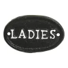 Chic Antique Türschild aus Eisen