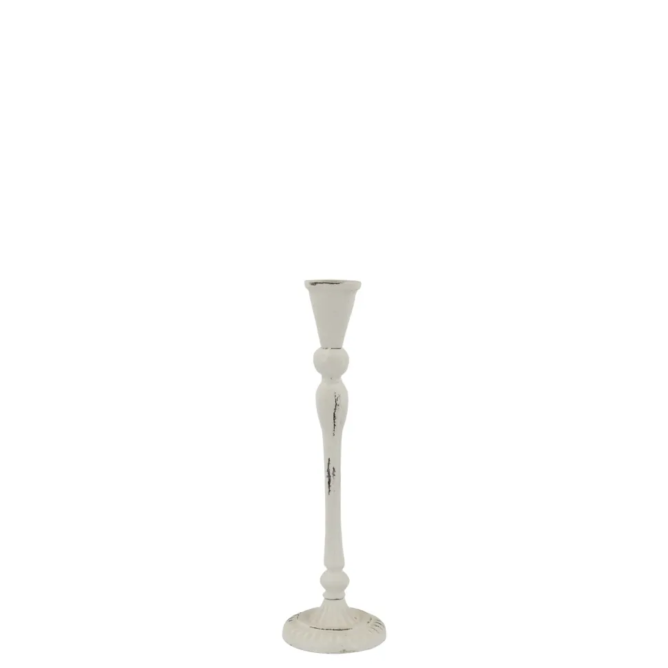 Chic Antique Vintage Kerzenständer aus Metall