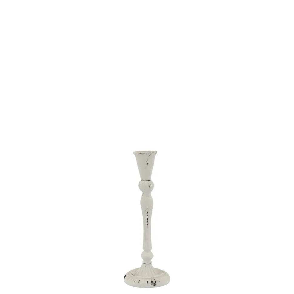 Chic Antique Vintage Kerzenständer aus Metall