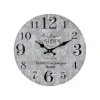 Chic Antique Wanduhr Be Joyful in Hope