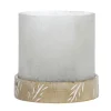 Chic Antique Windlicht mit Mangoholz