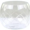 Chic Antique Windlicht mit Schliff Muster