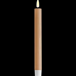 Deluxe Homeart LED 2er Set Stabkerze Real Flame