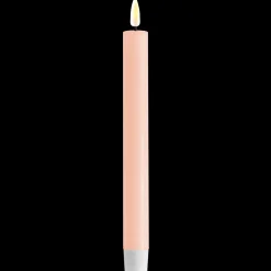 Deluxe Homeart LED 2er Set Stabkerze Real Flame