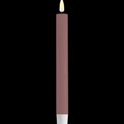 Deluxe Homeart LED 2er Set Stabkerze Real Flame