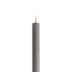 Deluxe Homeart LED 2er Set Stabkerze Real Flame