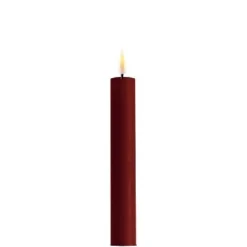 Deluxe Homeart LED 2er Set Stabkerze Real Flame