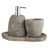 House Nordic Gara Badezimmer Waschbecken Set, Seifenspender, Becher
