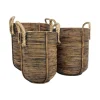HSM Collection Korbset Kika Rattan 3er
