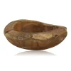 HSM Collection Teakholz Obstschale Bienenwachs behandelt