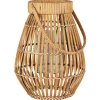 IB Laursen Hurricane mit Glaseinsatz und Henkel, Rattan